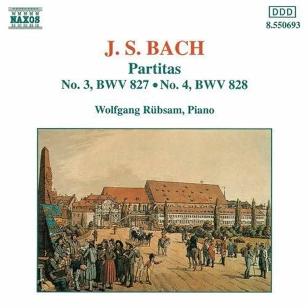J. S. Bach: Partitas No. 3, BWV 827 / Partitas No. 4, BWV 828: CDs & Vinyl
