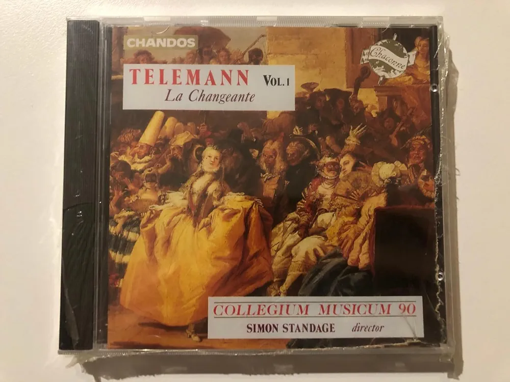 Georg Philipp Telemann, Simon Standage, Collegium Musicum 90 - Telemann: Vol. 1 - La Changeante - Amazon.com Music