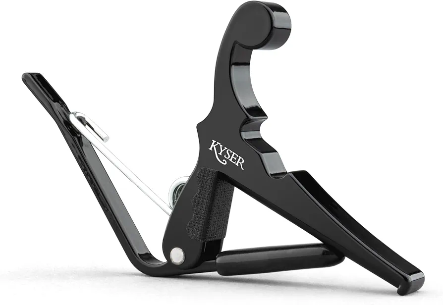 Kyser Musical Products Quick-Change Capo, KBMBA, Black - For Banjos, Ukuleles, & Mandolins, Made in USA, Quality, Strong, Lightweight, Quick & Easy Key Changes, Innovative, Perfect Fit : Musical Instruments