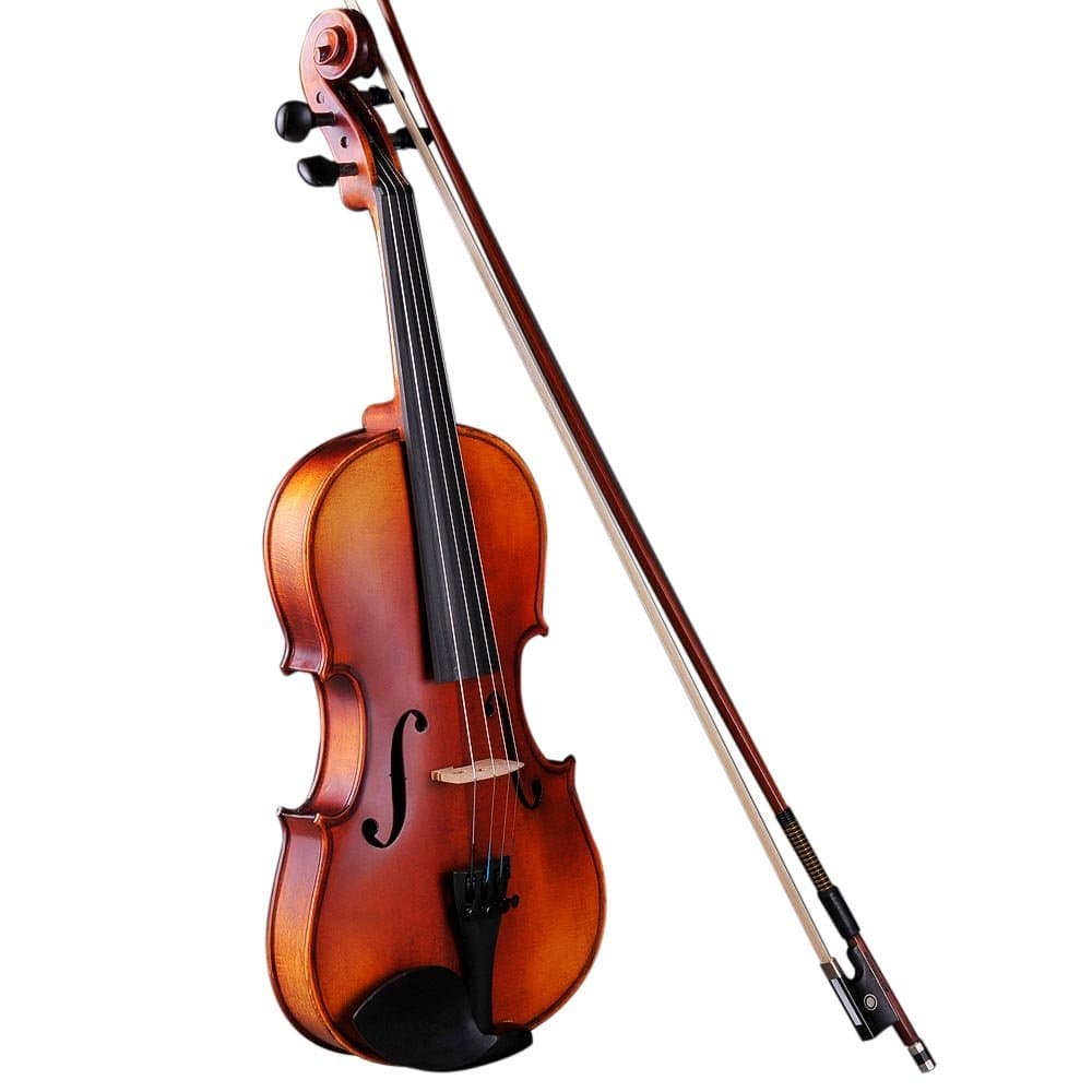AW Child Student Size 1/2 Good Sound Stradivari 1721 Copy Handmade Violin Fiddle w/ Case Bow Music : Musical Instruments