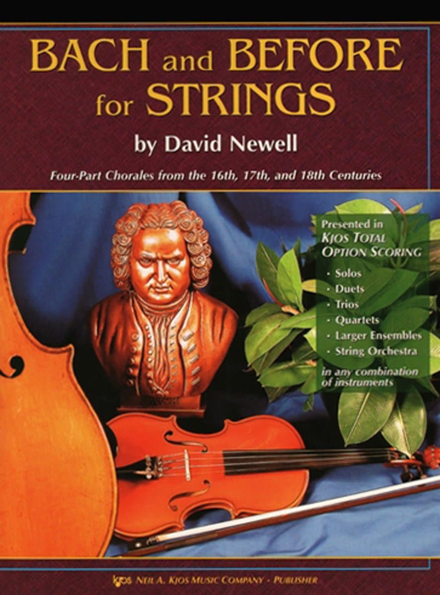 110CO - Bach and Before for Strings - Cello (Four-Part Chorales from the 16th, 17th and 18th Centuries)