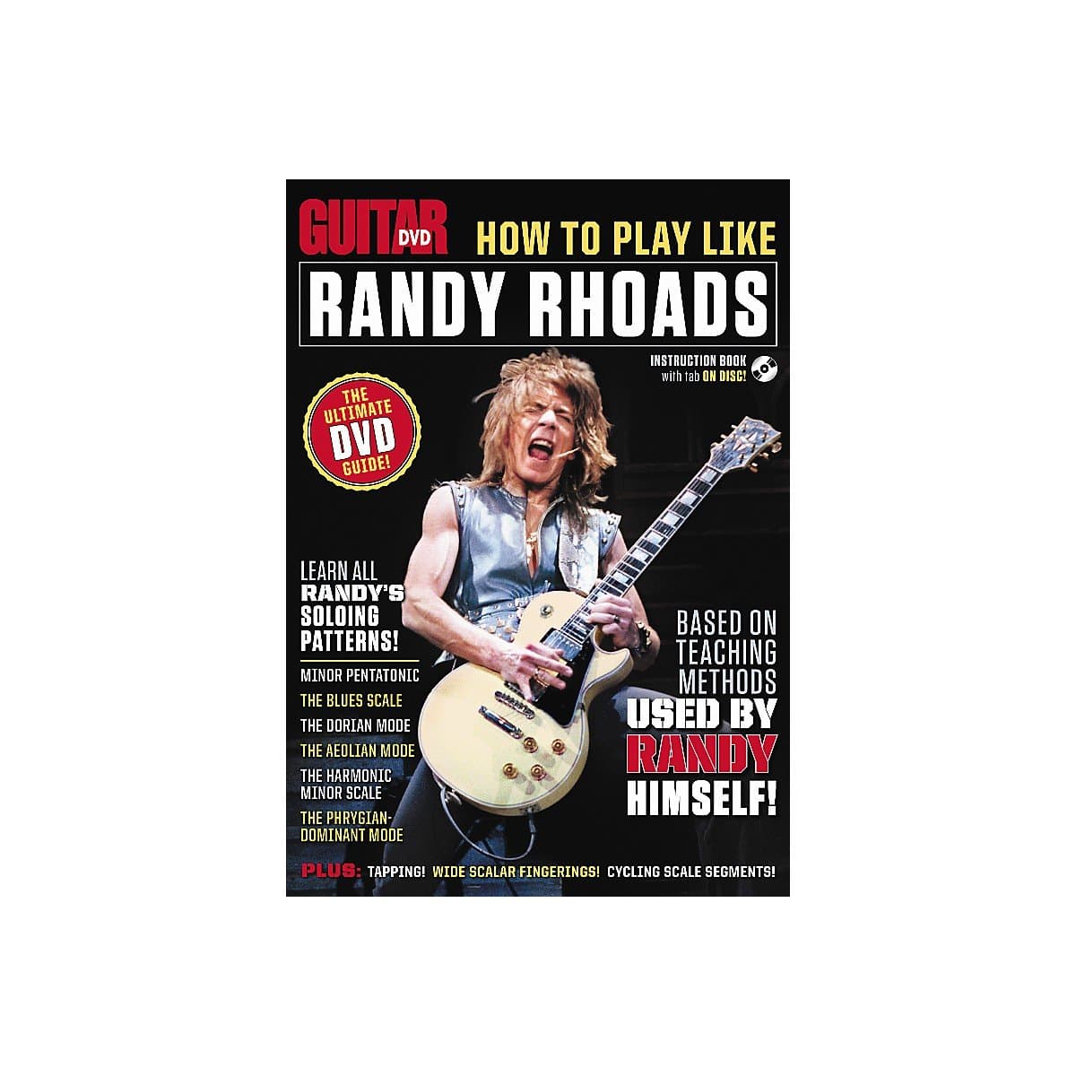 Guitar World - How to Play Like Randy Rhoads: The Ultimate DVD Guide - Based on Teaching Methods Used by Randy Himself! : Rhoads, Randy: Movies & TV