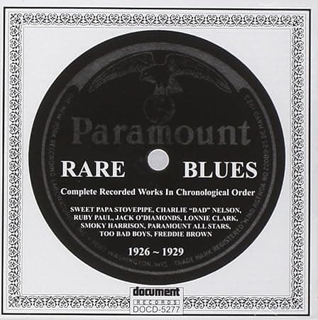 Rare Paramount Blues 1926-1929