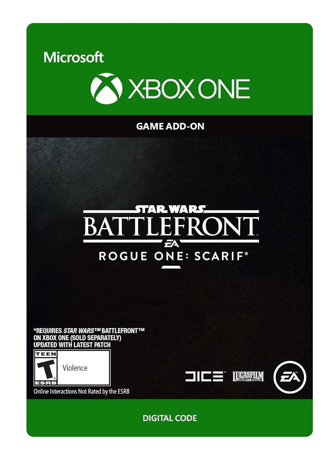 Star Wars Battlefront: Rogue One: Scarif - Xbox One Digital Code