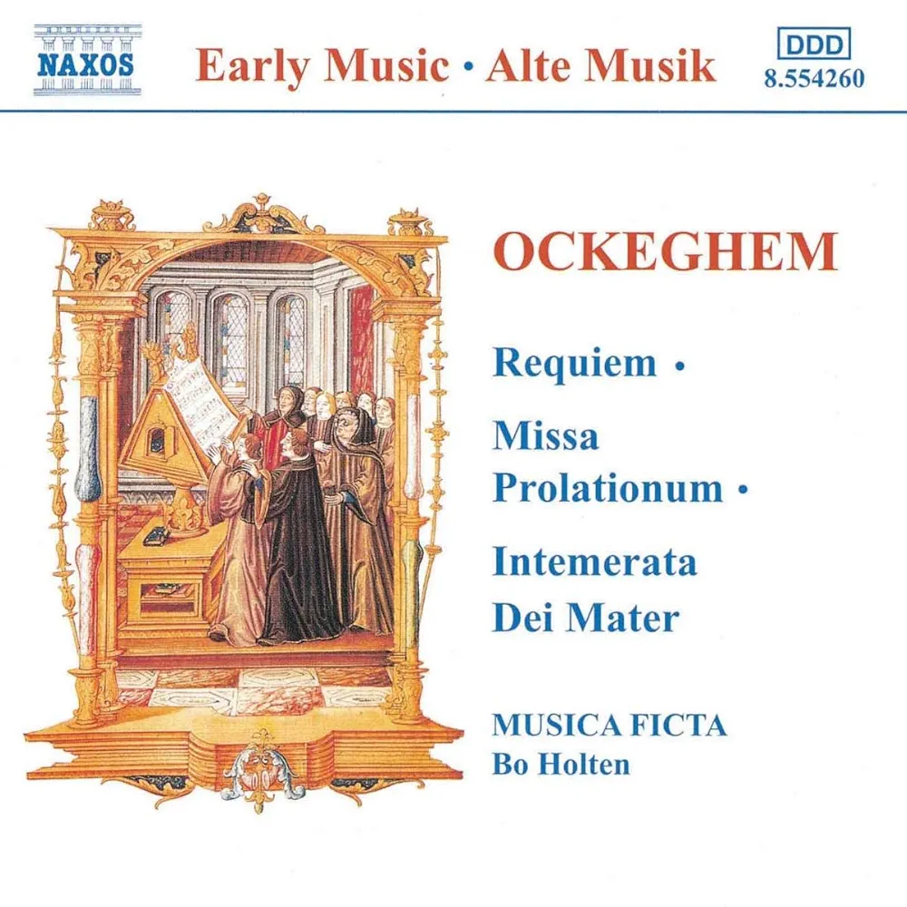 Ockeghem: Requiem; Missa Prolationum; Intemerata Dei Mater: CDs & Vinyl