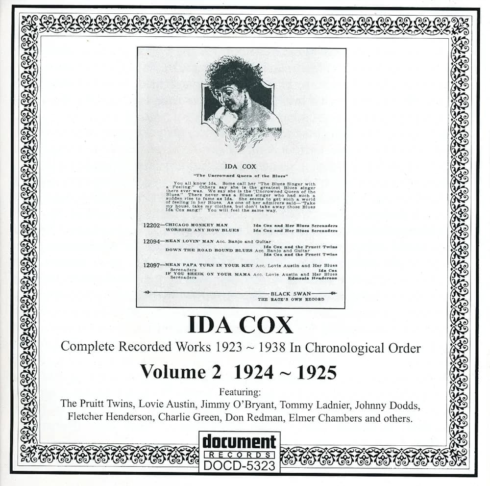Complete Recorded Works, Vol. 2, 1924-1925: Cox, Ida: 0714298532326: Amazon.com: Books