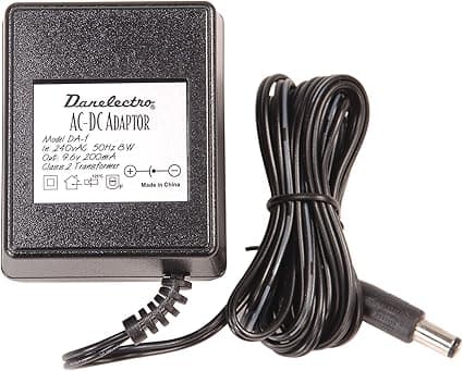 Danelectro DA-1 9.6V AC Adaptor