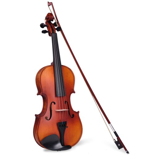 Closeout 4/4 Handmade Stradivari Copy Style Violin Fiddle Case Bow Set Full Size